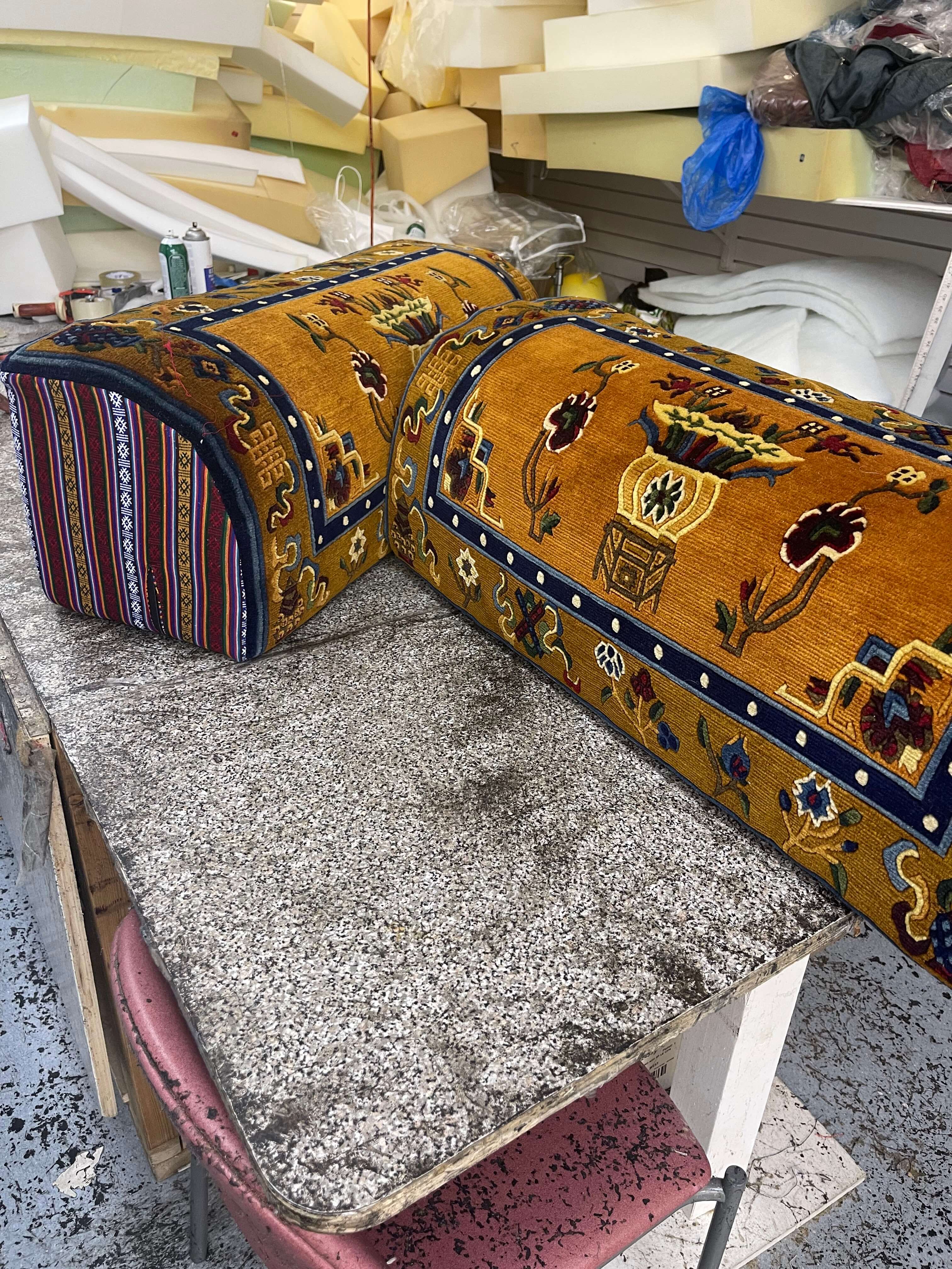 Nepalese And Moroccan Seating