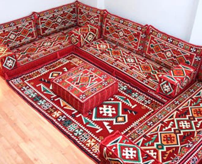 Nepalese And Moroccan Seating