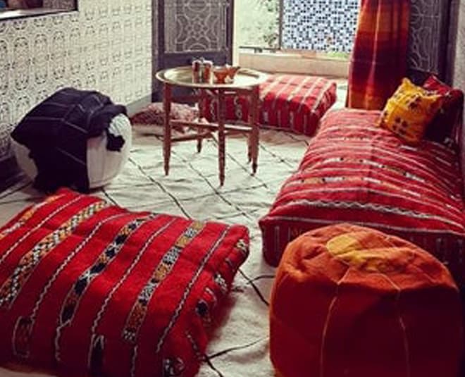 Nepalese And Moroccan Seating