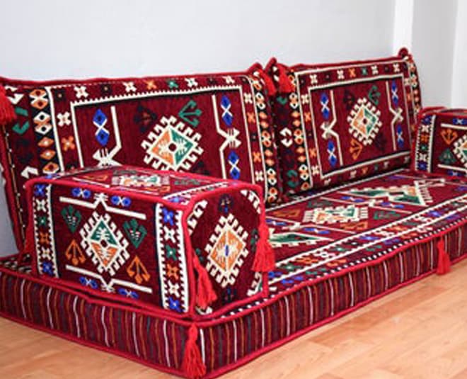 Nepalese And Moroccan Seating